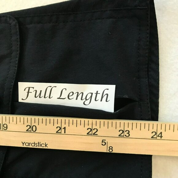 Royal Robbins Outdoor Skirt Adventure Flare Pockets Black Women's Sz 14 Active - Picture 11 of 14